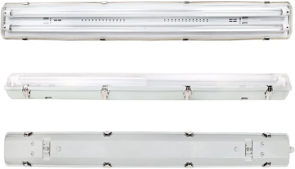 مهتابی فلورسنت T8، طول 152 سانتی متر، دوقلو LED - مقاوم در برابر خوردگی (همراه با لامپ های LED)