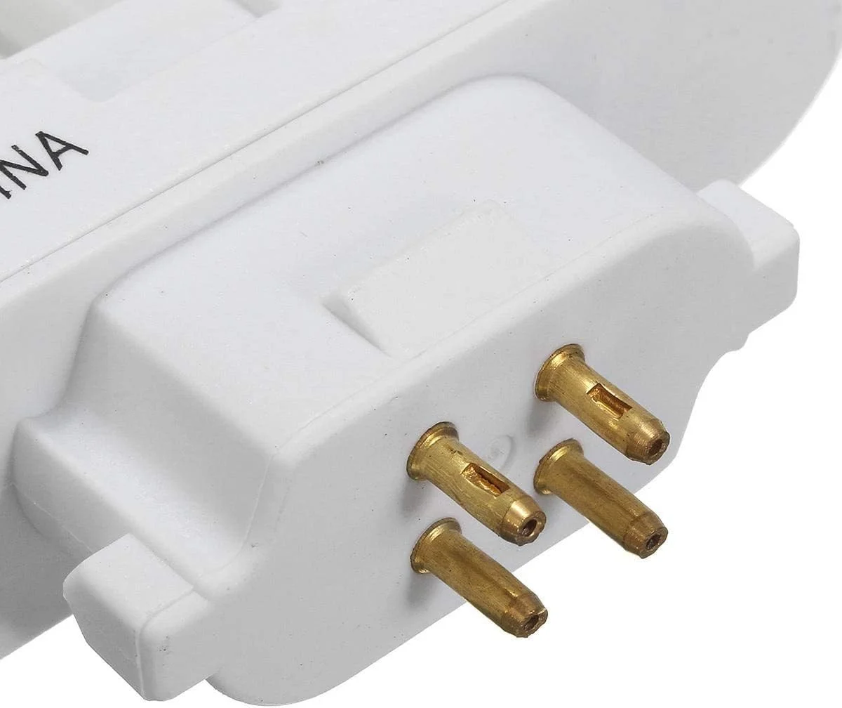 لامپ فلورسنت فشرده چهار لوله ای سفید خالص AC220V 27W برای دکوراسیون داخلی منزل