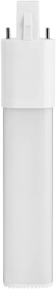 لامپ کم مصرف 6 وات 2 پین، پایه G23/GX23، 6000K، لامپ مهتابی افقی توکار (سفید GX23)