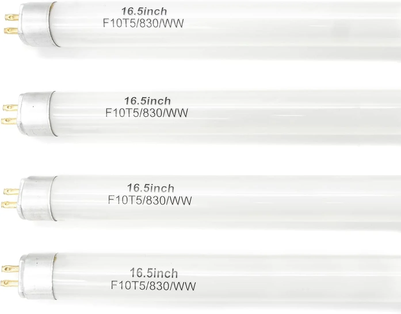 لامپ جایگزین 16 اینچی F10T5 برای لامپ فلورسنت 10 وات سفید گرم 3000K F10T5/830 برای روشنایی کابینت و کانتر (3 عدد)