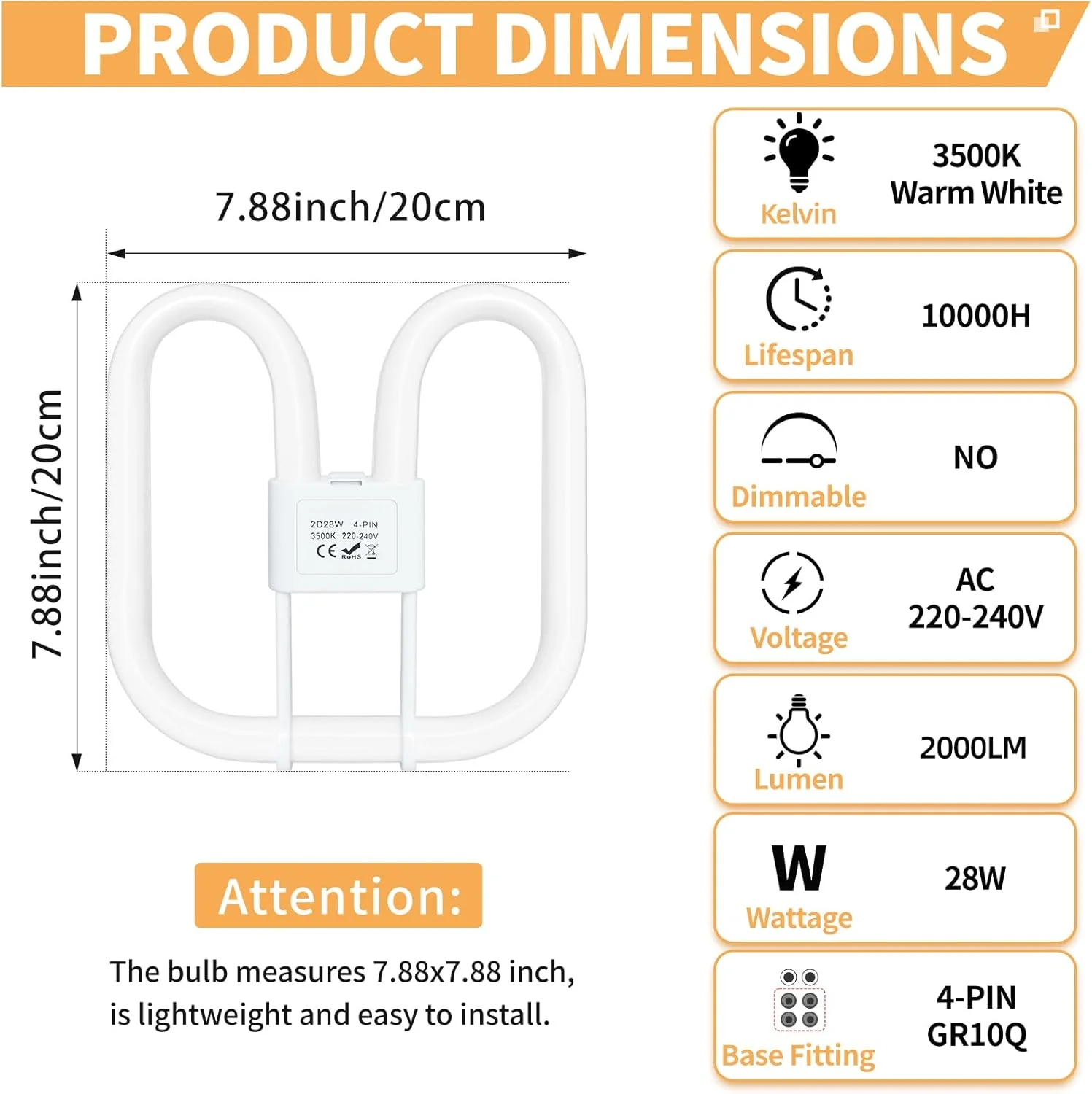 لامپ فلورسنت ۴ پین