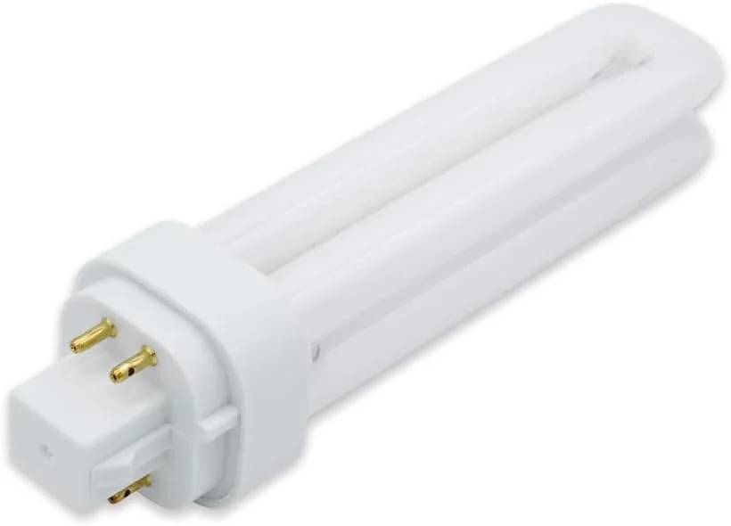 لامپ جایگزین 26 وات لومنیوو برای لامپ کم مصرف فیلیپس PL-C - برای چراغ های داخلی - G24Q-2 4-PIN - 10000 ساعت طول عمر - 2700K سفید ملایم لامپ فلورسنت فشرده - 1 عدد