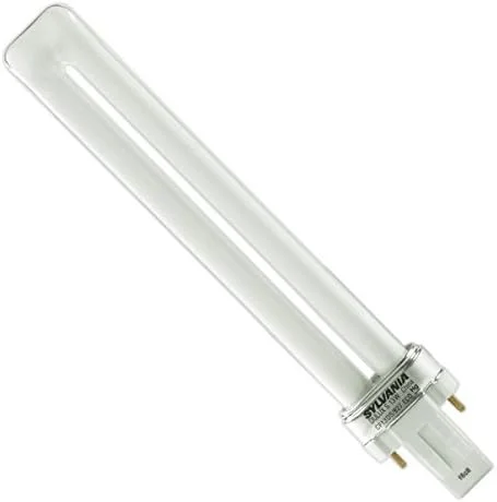 لامپ فلورسنت فشرده ۱۳ وات OSRAM SYLVANIA CF13DS/827/ECO (21136) با پایه GX23 / 2 پین