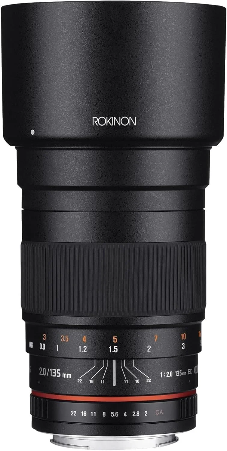 لنز تله فوتو 135mm F2.0 ED UMC Rokinon برای دوربین های دیجیتال SLR نیکون