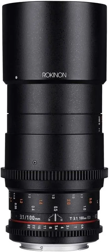 لنز ماکرو سینمایی 100mm T3.1 Rokinon Cine DS برای Sony E
