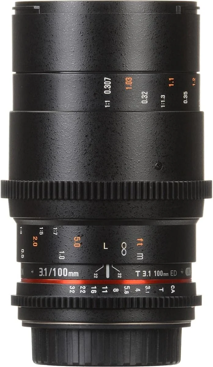 لنز ماکرو سینمایی 100mm T3.1 Rokinon Cine DS برای Sony E