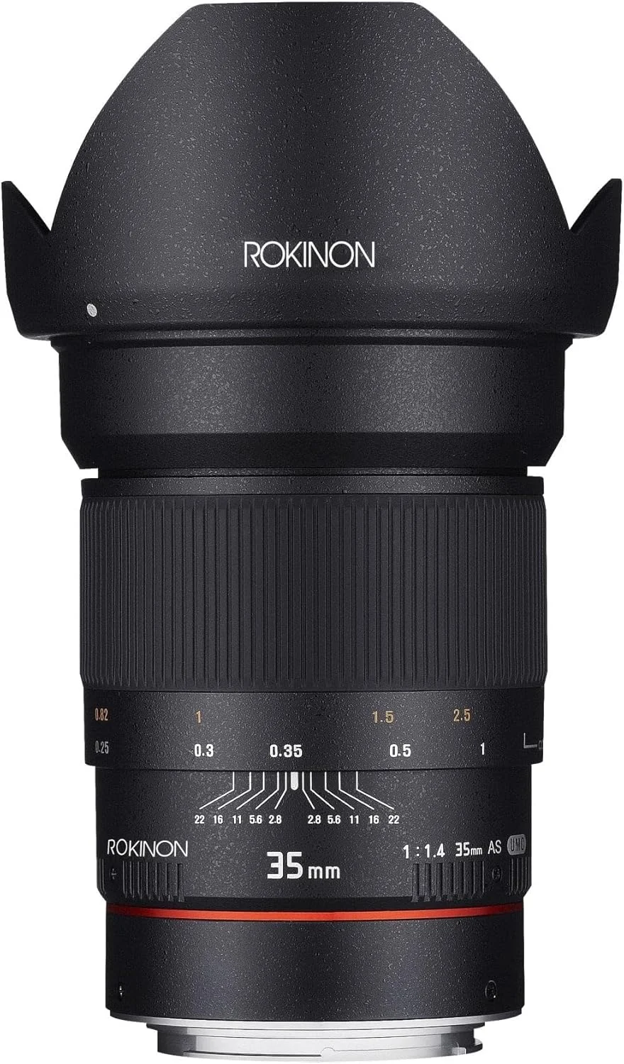لنز آسفریکال 35mm F1.4 Rokinon AE35M-C برای دوربین های Canon EF