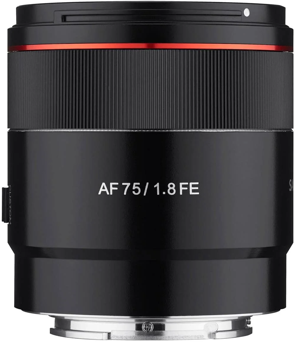 لنز تله فوتو سام یانگ AF 75mm F1.8 با فوکوس خودکار و مانت Sony FE، مشکی (SYIO75AF-E)