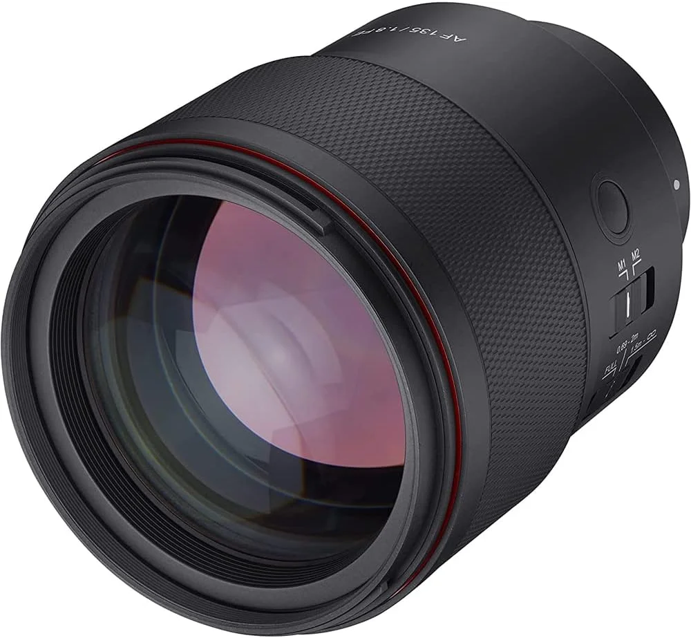 لنز تله فوتو 135mm F1.8 AF فول فریم با فوکوس خودکار Samyang برای دوربین های Sony E Mount، مشکی، SYIO13518-E لنز تله فوتو 135mm F1.8 AF فول فریم با فوکوس خودکار Samyang برای دوربین های Sony E Mount، مشکی، SYIO13518-E