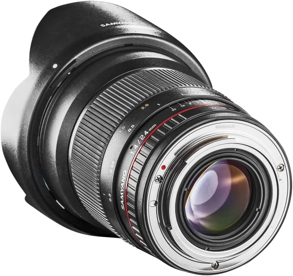 لنز 24 میلیمتری با دیافراگم F1.4 با فوکوس دستی سم یانگ برای دوربینهای کانن لنز 24 میلیمتری با دیافراگم F1.4 با فوکوس دستی سم یانگ برای دوربینهای کانن
