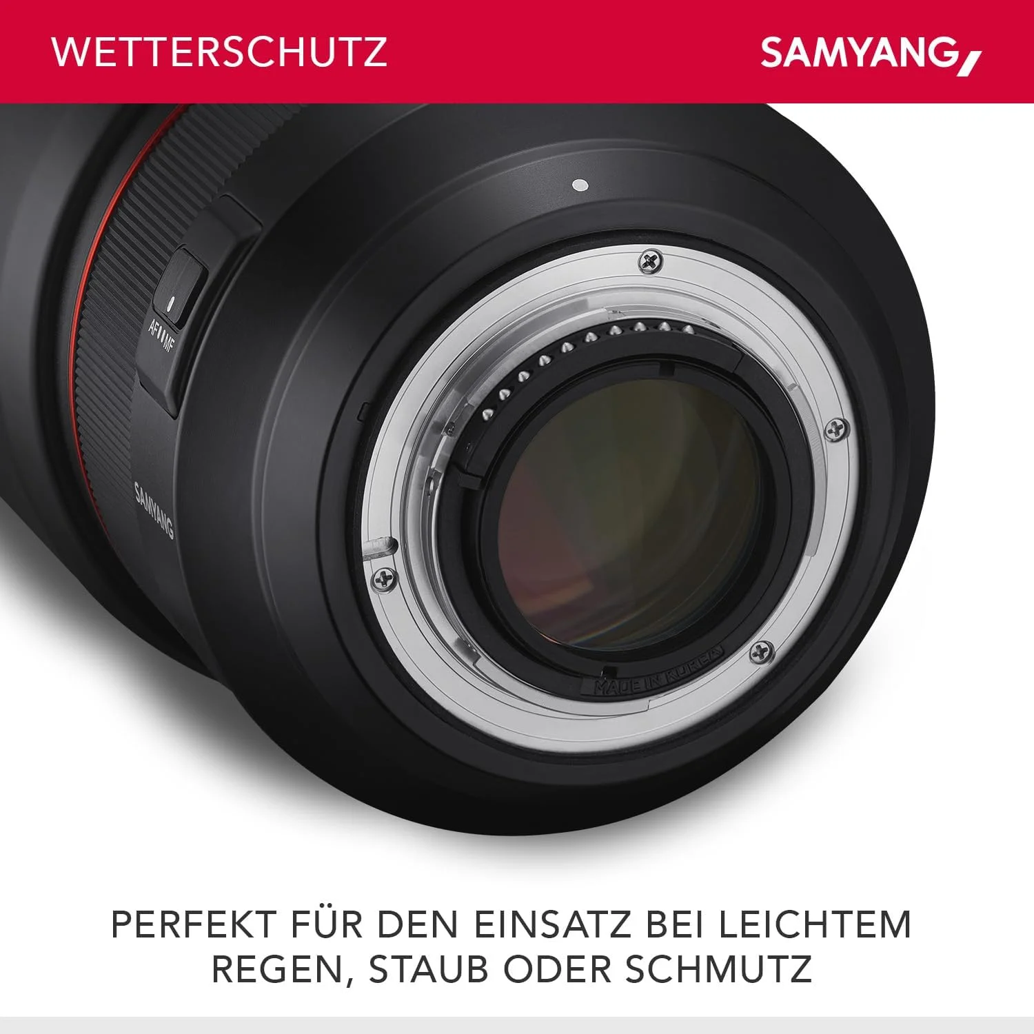 لنز سامیانگ AF 85mm f1.4 با فوکوس خودکار برای دوربین های نیکون با مانت F لنز سامیانگ AF 85mm f1.4 با فوکوس خودکار برای دوربین های نیکون با مانت F