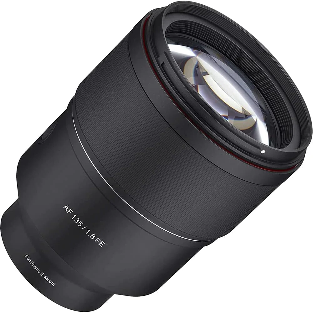لنز تله فوتو 135mm F1.8 AF فول فریم با فوکوس خودکار Samyang برای دوربین های Sony E Mount، مشکی، SYIO13518-E لنز تله فوتو 135mm F1.8 AF فول فریم با فوکوس خودکار Samyang برای دوربین های Sony E Mount، مشکی، SYIO13518-E
