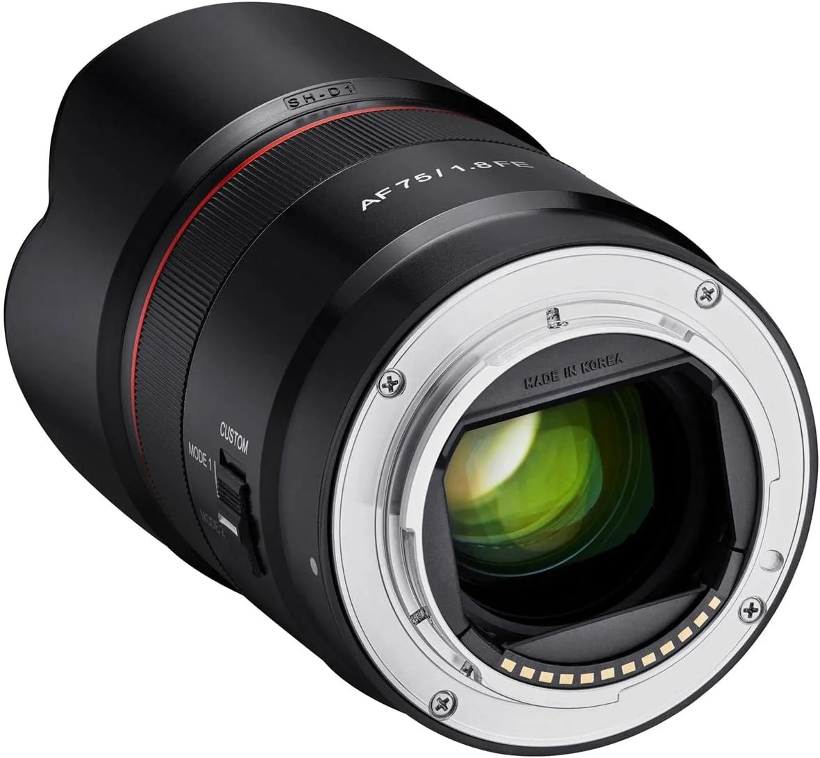 لنز تله فوتو سام یانگ AF 75mm F1.8 با فوکوس خودکار و مانت Sony FE، مشکی (SYIO75AF-E) لنز تله فوتو سام یانگ AF 75mm F1.8 با فوکوس خودکار و مانت Sony FE، مشکی (SYIO75AF-E)