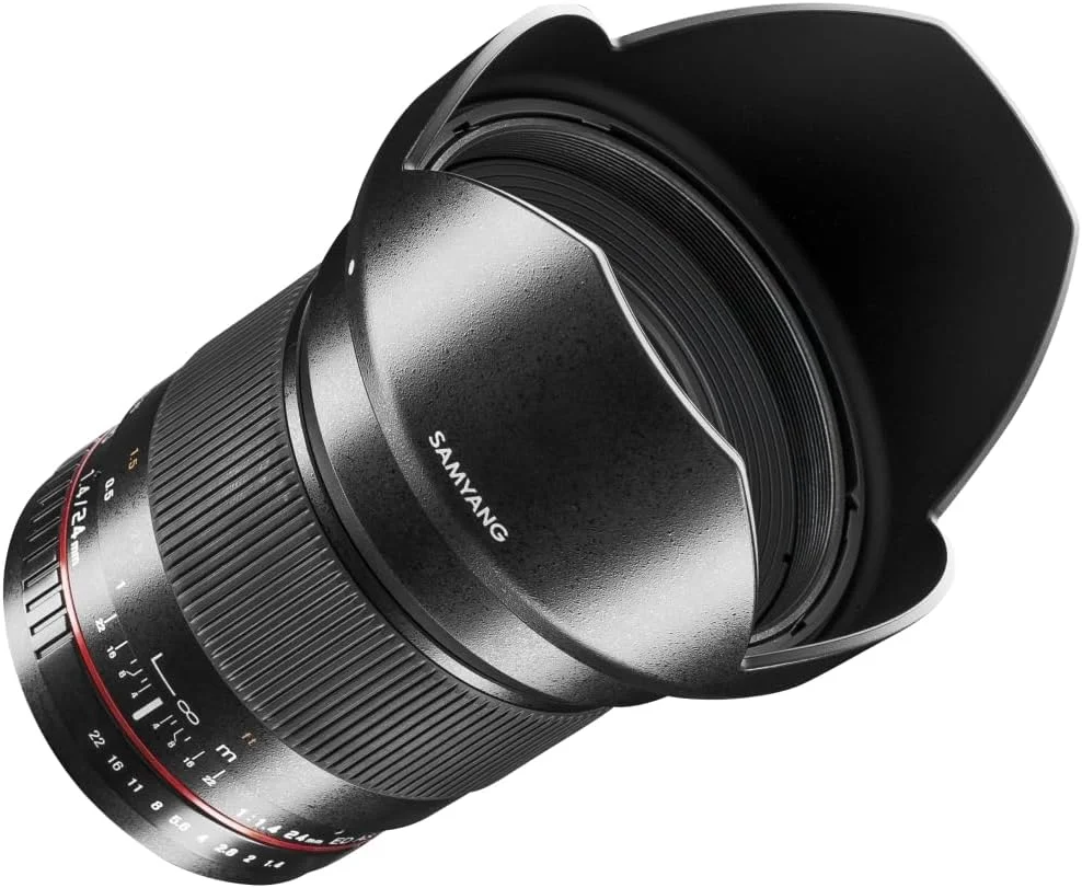 لنز 24 میلیمتری با دیافراگم F1.4 با فوکوس دستی سم یانگ برای دوربینهای کانن لنز 24 میلیمتری با دیافراگم F1.4 با فوکوس دستی سم یانگ برای دوربینهای کانن