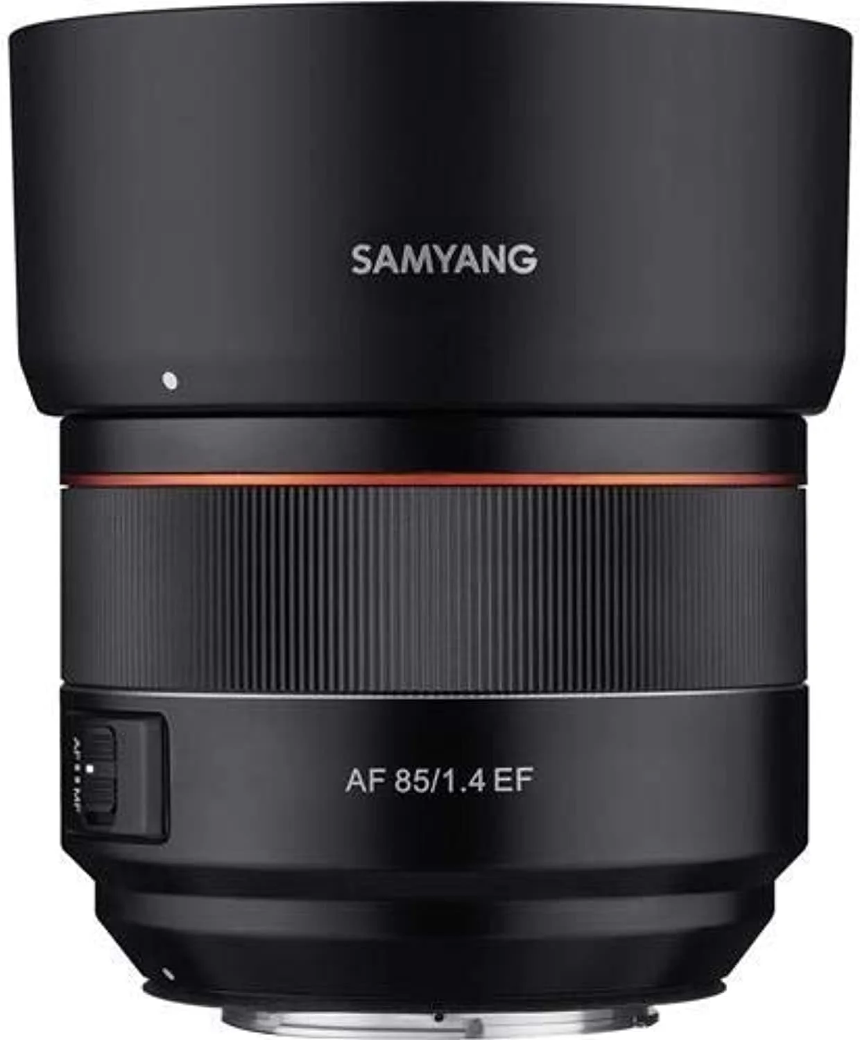 لنز 85mm F1.4 با فوکوس خودکار پرسرعت Samyang برای دهانه Canon EF، مشکی (SYIO85AF-C)