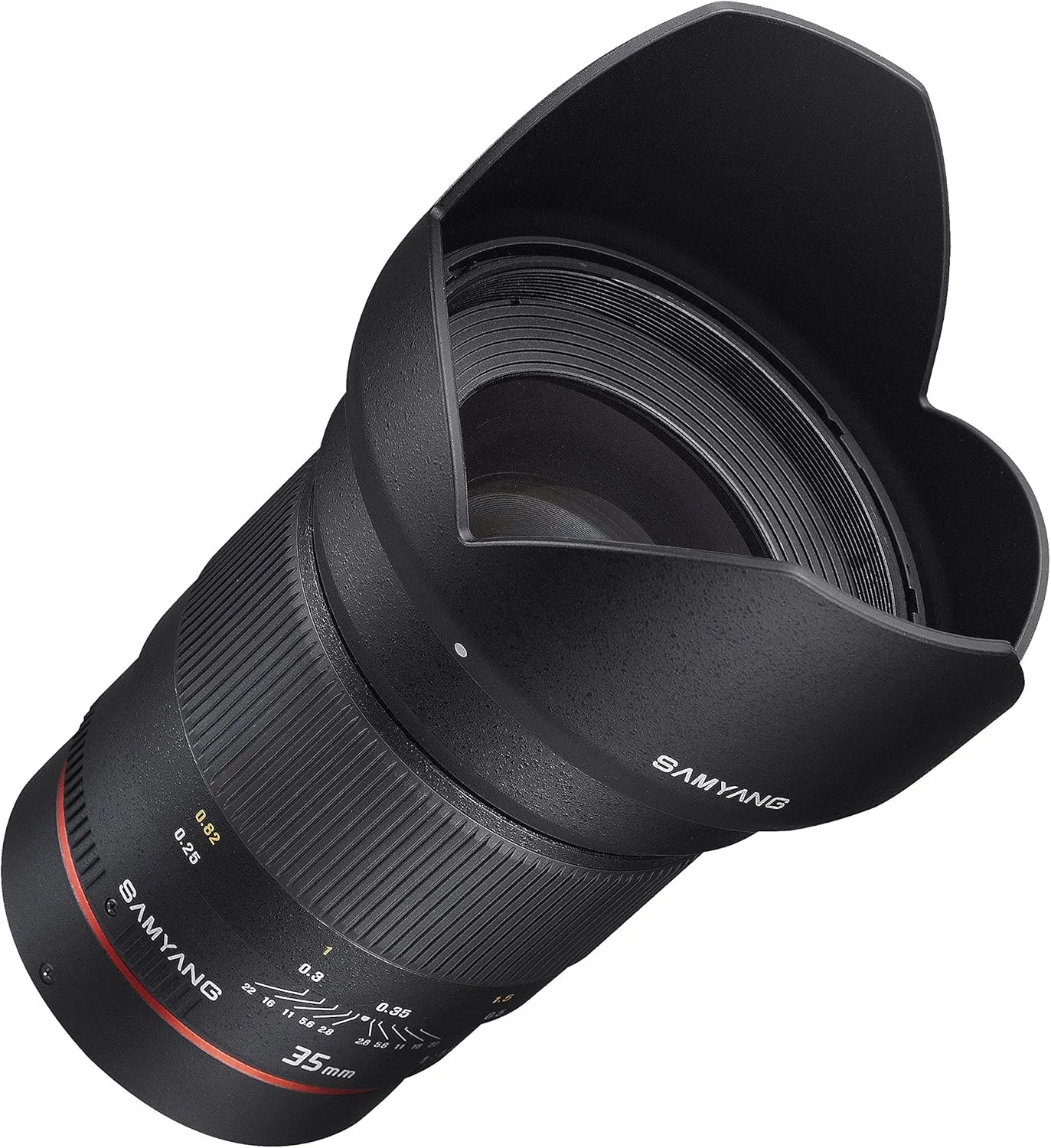 لنز 35mm F1.4 آسفریکال Samyang SYAE35M-C با چیپ برای دوربین های Canon AE/EF-S لنز 35mm F1.4 آسفریکال Samyang SYAE35M-C با چیپ برای دوربین های Canon AE/EF-S