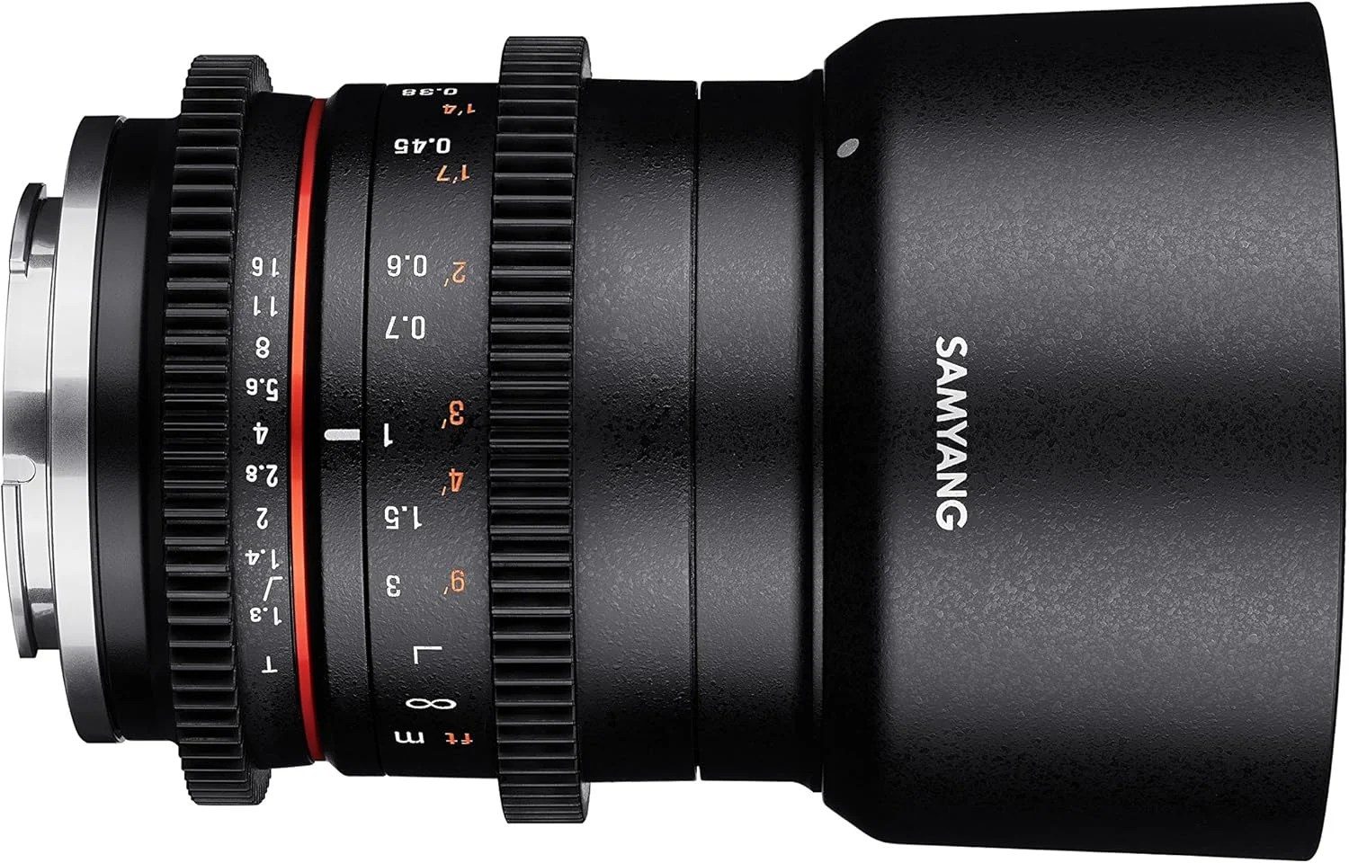 لنز ویدیویی 35 میلیمتری Samyang T1.3 VCSC با فوکوس دستی برای فوجی X - مشکی لنز ویدیویی 35 میلیمتری Samyang T1.3 VCSC با فوکوس دستی برای فوجی X - مشکی