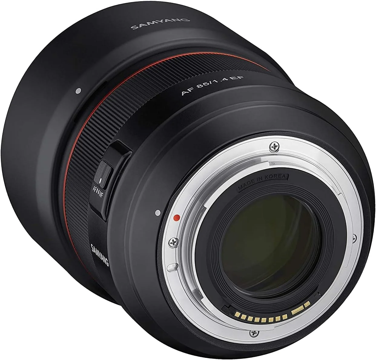 لنز 85mm F1.4 با فوکوس خودکار پرسرعت Samyang برای دهانه Canon EF، مشکی (SYIO85AF-C) لنز 85mm F1.4 با فوکوس خودکار پرسرعت Samyang برای دهانه Canon EF، مشکی (SYIO85AF-C)