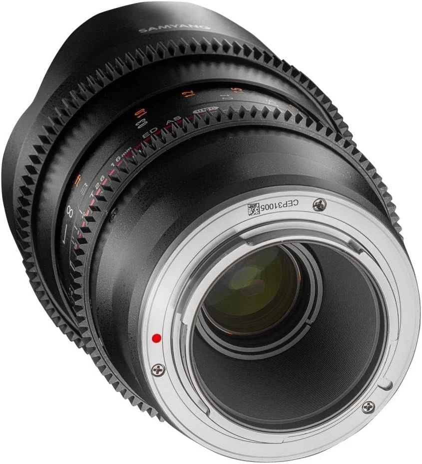 لنز ویدیویی 16 میلیمتری Samyang با دیافراگم T2.6 و فوکوس دستی VDSLR برای Sony FE - مشکی لنز ویدیویی 16 میلیمتری Samyang با دیافراگم T2.6 و فوکوس دستی VDSLR برای Sony FE - مشکی