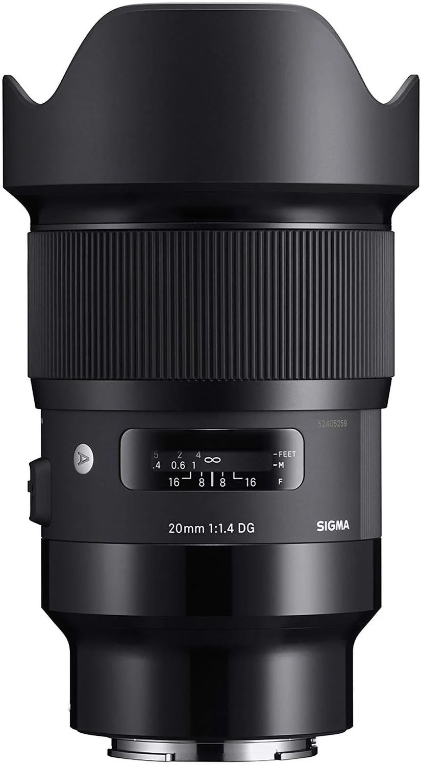 سیگما 412965 20mm F1.4 DG HSM | A برای Sony SE، مشکی
