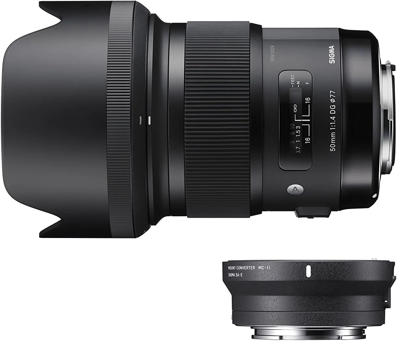 لنز دوربین سیگما ZI954 50-50mm f/1.4-1.4 پرایم ثابت، مشکی