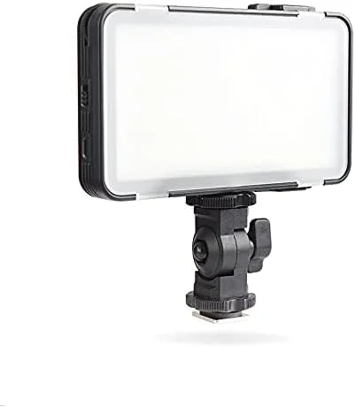 نور ویدئویی ال ای دی کوچک گودکس LEDM150 | روشنایی قابل تنظیم و باتری لیتیومی داخلی | برای فیلمبرداری با موبایل، ضبط ویدئو، عکاسی محصول و ماکروگرافی