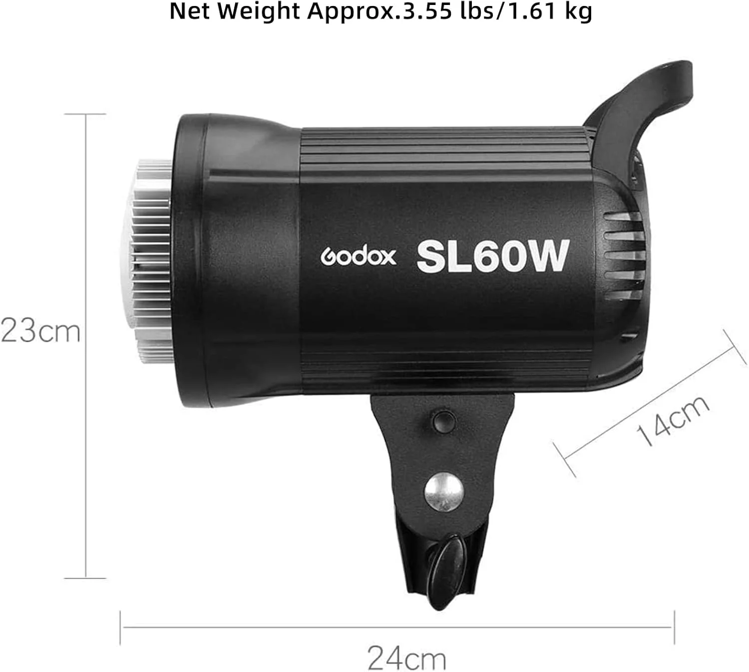 نور ویدئویی مداوم ال ای دی گودکس SL-60W - 5600±300K، تنظیم روشنایی بی سیم برای عکاسی و فیلمبرداری، سیستم گروه بندی 433 مگاهرتز نور ویدئویی مداوم ال ای دی گودکس SL-60W - 5600±300K، تنظیم روشنایی بی سیم برای عکاسی و فیلمبرداری، سیستم گروه بندی 433 مگاهرتز