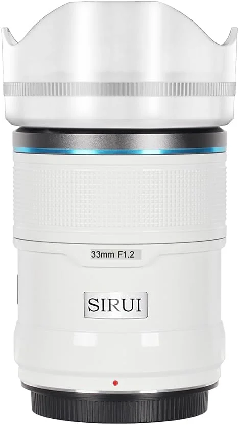 لنز فوکوس خودکار سیریو Sniper 33mm f/1.2 (سازگار با Sony E، سفید)