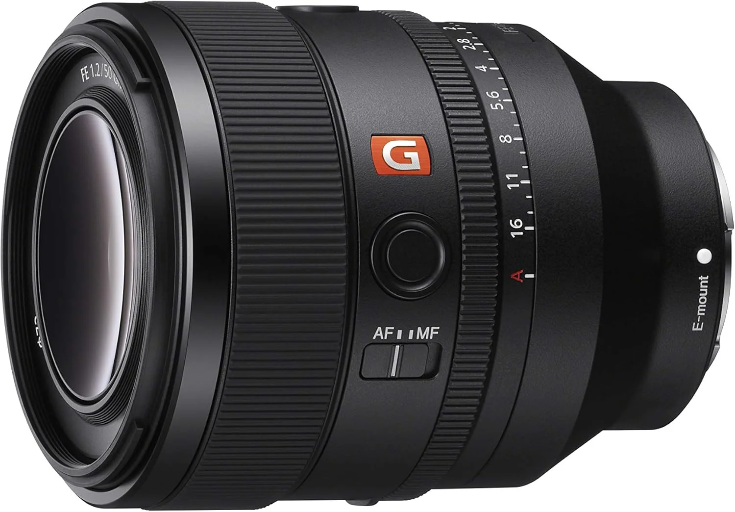 لنز سونی FE 50mm F1.2 GM فول فریم با دیافراگم باز سری G Master - مشکی