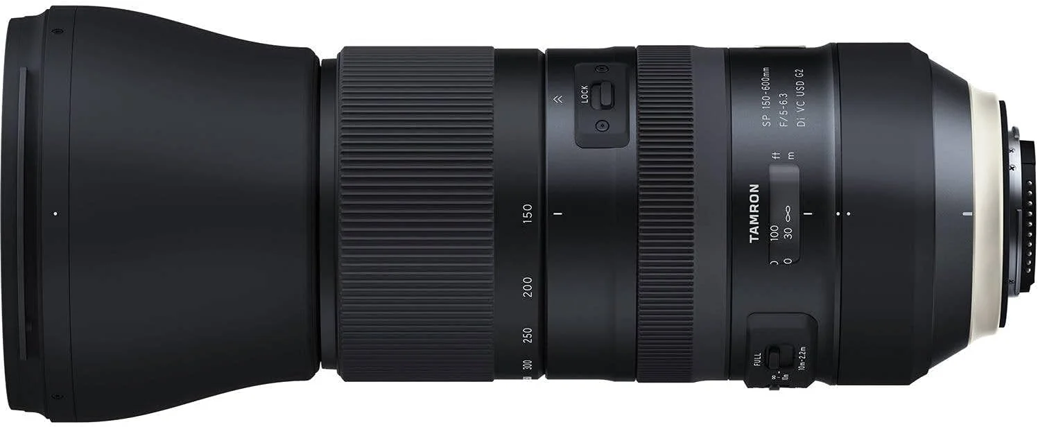 لنز تامرون SP 150-600mm F/5-6.3 DI VC USD G2 مدل A022E برای دوربین کانن، نسخه اماراتی، مشکی لنز تامرون SP 150-600mm F/5-6.3 DI VC USD G2 مدل A022E برای دوربین کانن، نسخه اماراتی، مشکی