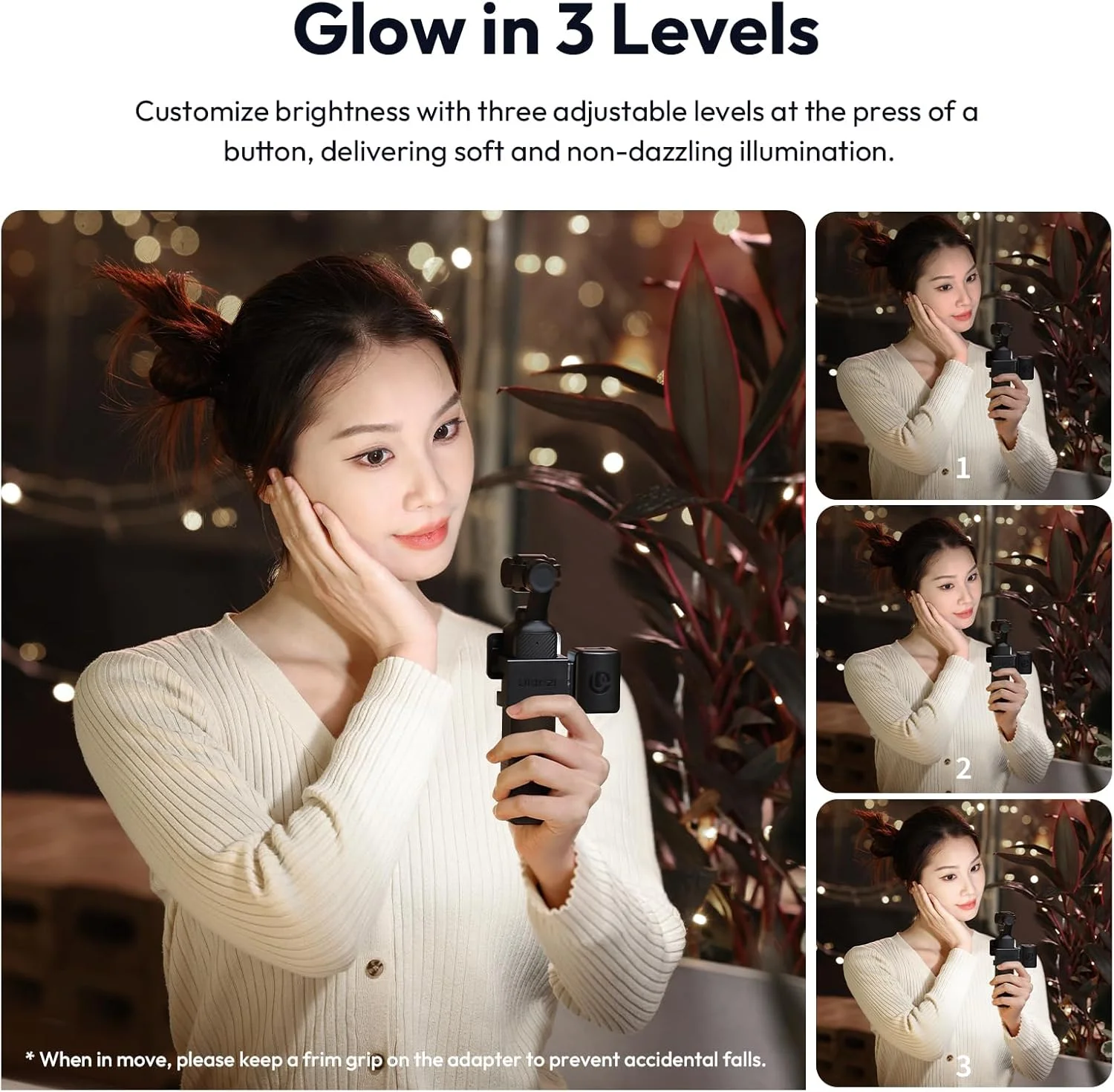 نور ویدئویی مینی آهنربایی ULANZI LM001 Pocket 3 با باتری 500 میلی آمپر ساعتی، نور ضد آب برای عکاسی نور ویدئویی مینی آهنربایی ULANZI LM001 Pocket 3 با باتری 500 میلی آمپر ساعتی، نور ضد آب برای عکاسی