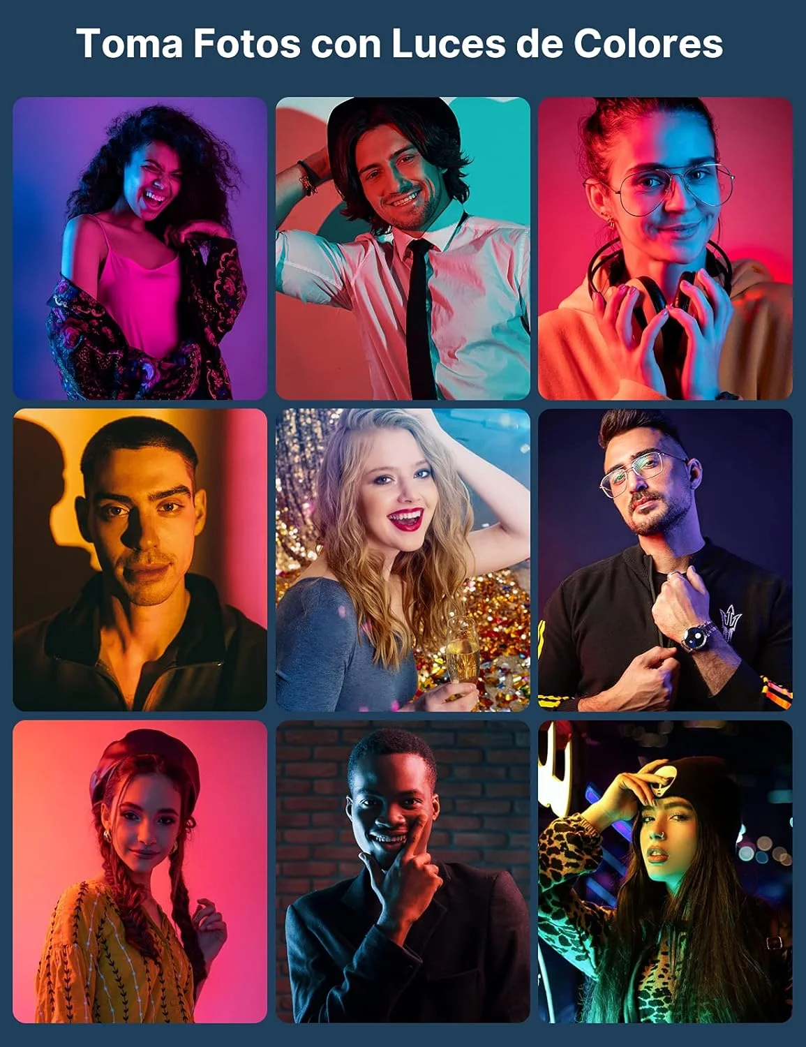 نور ویدئویی RGB مدل ULANZI VL49، چراغ LED دوربین با نورپردازی قابل حمل 360 درجه تمام رنگی با 3 کفشک سرد، باتری قابل شارژ 2000mAh CRI 95+ 2500-9000K پنل دیمر پذیر با قابلیت اتصال مغناطیسی نور ویدئویی RGB مدل ULANZI VL49، چراغ LED دوربین با نورپردازی قابل حمل 360 درجه تمام رنگی با 3 کفشک سرد، باتری قابل شارژ 2000mAh CRI 95+ 2500-9000K پنل دیمر پذیر با قابلیت اتصال مغناطیسی