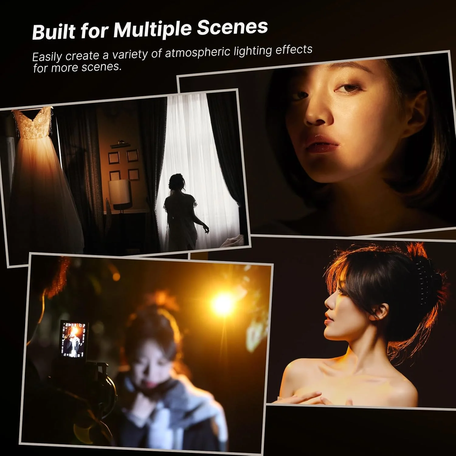 چراغ قوه LED عکاسی ULANZI LM07، نور پرکننده دستی فیلمبرداری با قابلیت تنظیم رنگ دوگانه 2000K-5500K-8000K، زومشونده، قابل شارژ 2000mAh، نور ویدئویی قابل حمل برای عکس، ویدئو، تولید محتوا چراغ قوه LED عکاسی ULANZI LM07، نور پرکننده دستی فیلمبرداری با قابلیت تنظیم رنگ دوگانه 2000K-5500K-8000K، زومشونده، قابل شارژ 2000mAh، نور ویدئویی قابل حمل برای عکس، ویدئو، تولید محتوا