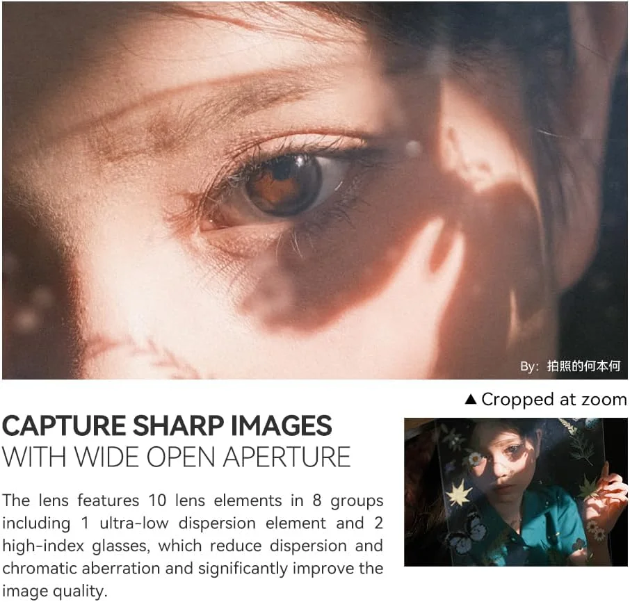 لنز TTArtisan APS-C 56mm F1.8 AF با فوکوس خودکار و دیافراگم باز برای دوربین های فوجی فیلم X مانت مانند XT10 XT20 XT30 XT30II XS10 XA5 XA7 و غیره