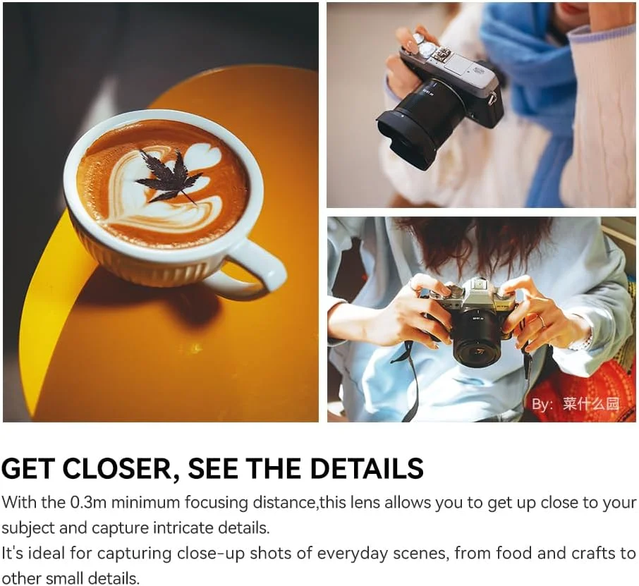 لنز پرایم TTArtisan AF 23mm F1.8 E، لنز 23mm f/1.8 با فوکوس خودکار E Mount، لنز APS-C سازگار با A5000 A5100 A6000 A6100 A6300 A6400 A6500 A6600 لنز پرایم TTArtisan AF 23mm F1.8 E، لنز 23mm f/1.8 با فوکوس خودکار E Mount، لنز APS-C سازگار با A5000 A5100 A6000 A6100 A6300 A6400 A6500 A6600