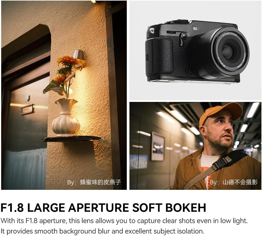 لنز دستی TTARTISAN AF 23mm F1.8 برای دوربین های بدون آینه فوجی X-Mount مدل های X-A2 X-A2 X-A3 X-A5 X-A7 X-H1 XT1 X-T2 X-T3 X-T20 X-T30 X-T100 X-T200 X-PRO1 لنز دستی TTARTISAN AF 23mm F1.8 برای دوربین های بدون آینه فوجی X-Mount مدل های X-A2 X-A2 X-A3 X-A5 X-A7 X-H1 XT1 X-T2 X-T3 X-T20 X-T30 X-T100 X-T200 X-PRO1