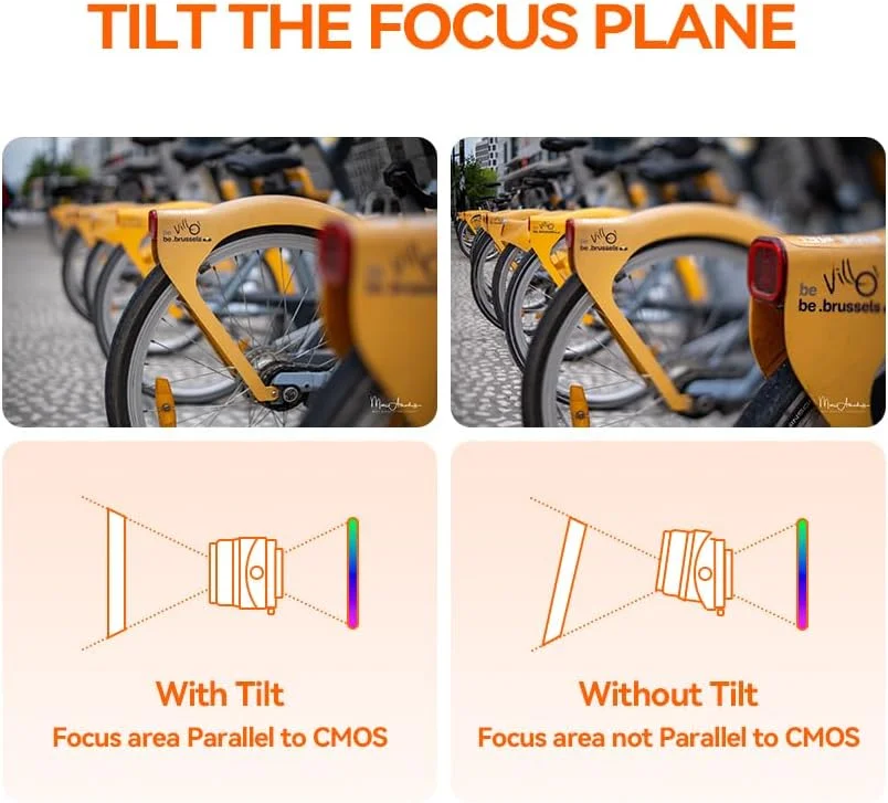 لنز تیلت شیفت 35 میلی‌متری F1.4 تی‌تی‌آرتیسان APS-C برای فوجی فیلم، دیافراگم بزرگ و فوکوس دستی، سازگار با دوربین‌های فوجی X-Mount X-A1.X-A10.X-A2.X-A3.X-A5.X-A7;X-M1;X-H1.X-H2