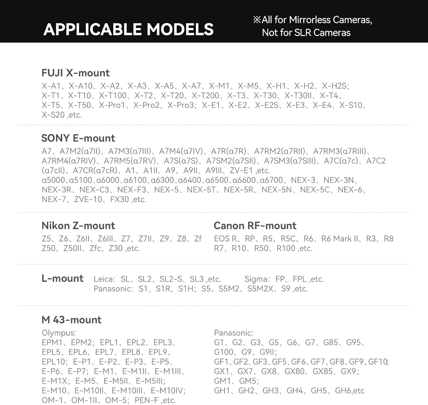 لنز پرتره دستی 50mm f1.4 تی‌تی‌آرتیسان با دیافراگم بزرگ، سازگار با مانت فوجی X