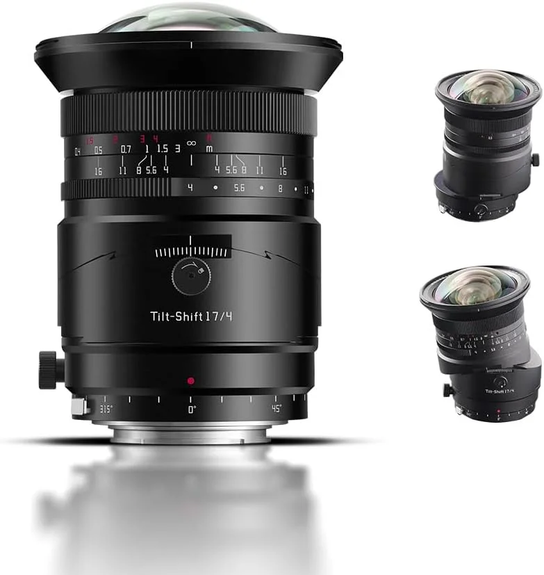 لنز پرایم 17mm f/4 تيلت-شيفت TTARTISAN با مانت E و فوکوس دستی