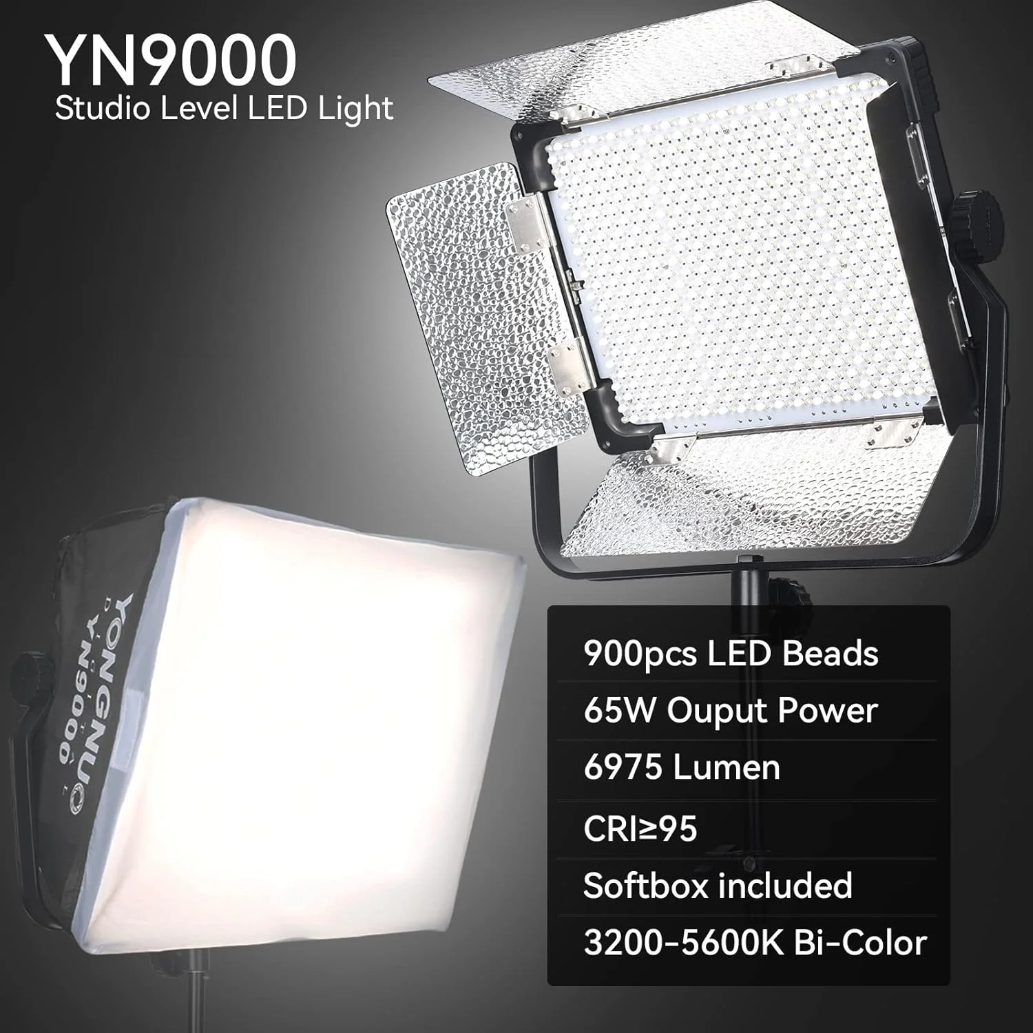 YONGNUO YN9000 3200-5600K YONGNUO YN9000 3200-5600K