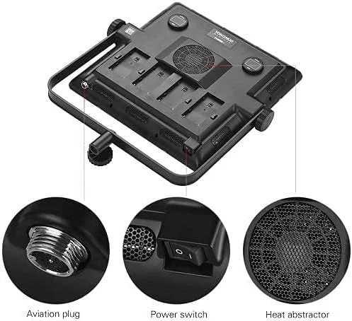 نور ویدئویی ال ای دی حرفه ای Yongnuo Yn900 Ii / لامپ استودیویی ال ای دی با دمای رنگ 5600K و روشنایی قابل تنظیم برای دوربین های SLR، دوربین های فیلمبرداری، مانند Canon Nikon Pentax Olympus Panasonic Jvc و غیره. نور ویدئویی ال ای دی حرفه ای Yongnuo Yn900 Ii / لامپ استودیویی ال ای دی با دمای رنگ 5600K و روشنایی قابل تنظیم برای دوربین های SLR، دوربین های فیلمبرداری، مانند Canon Nikon Pentax Olympus Panasonic Jvc و غیره.