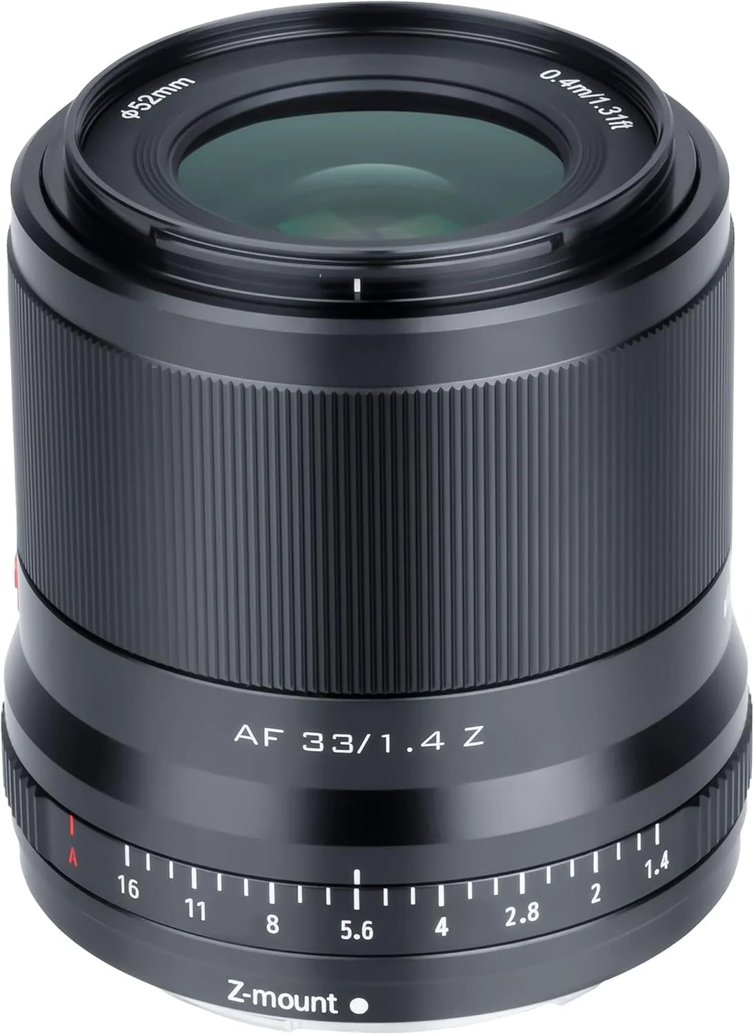 لنز پرایم 33mm F1.4 Z STM با دیافراگم بزرگ و فوکوس خودکار APS-C ویلتراکس برای دوربین های نیکون با مانت Z مدل های Zfc Z5 Z50 Z6 Z6II Z7 Z7II