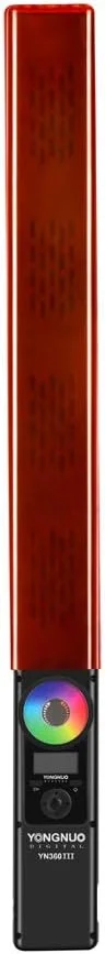 نور ویدئویی LED یانگنو Yn360 III - با دمای رنگ قابل تنظیم 3200K-5600K