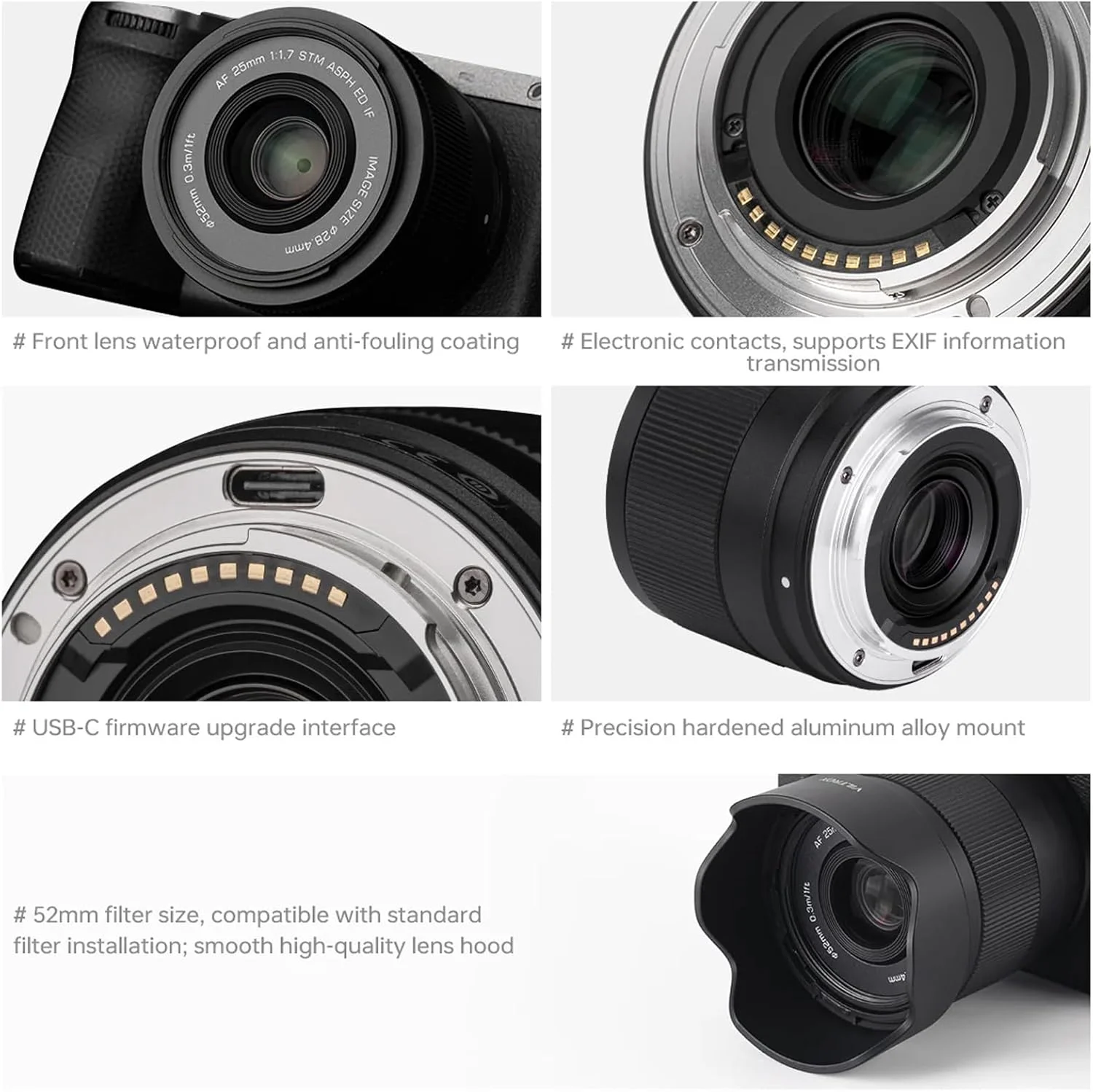 لنز ویلتراکس 25mm F1.7 FE APS-C برای دوربین های E-Mount، لنز پرایم 25 f/1.7 E-Mount با دیافراگم بزرگ STM برای سونی ZV-E10 FX30 FX3 A7C A7RII A7SIII A7III A7RIII A7IV A7RIV A7RV A9 ZVE1 a6600 0 A67 00 EU لنز ویلتراکس 25mm F1.7 FE APS-C برای دوربین های E-Mount، لنز پرایم 25 f/1.7 E-Mount با دیافراگم بزرگ STM برای سونی ZV-E10 FX30 FX3 A7C A7RII A7SIII A7III A7RIII A7IV A7RIV A7RV A9 ZVE1 a6600 0 A67 00 EU