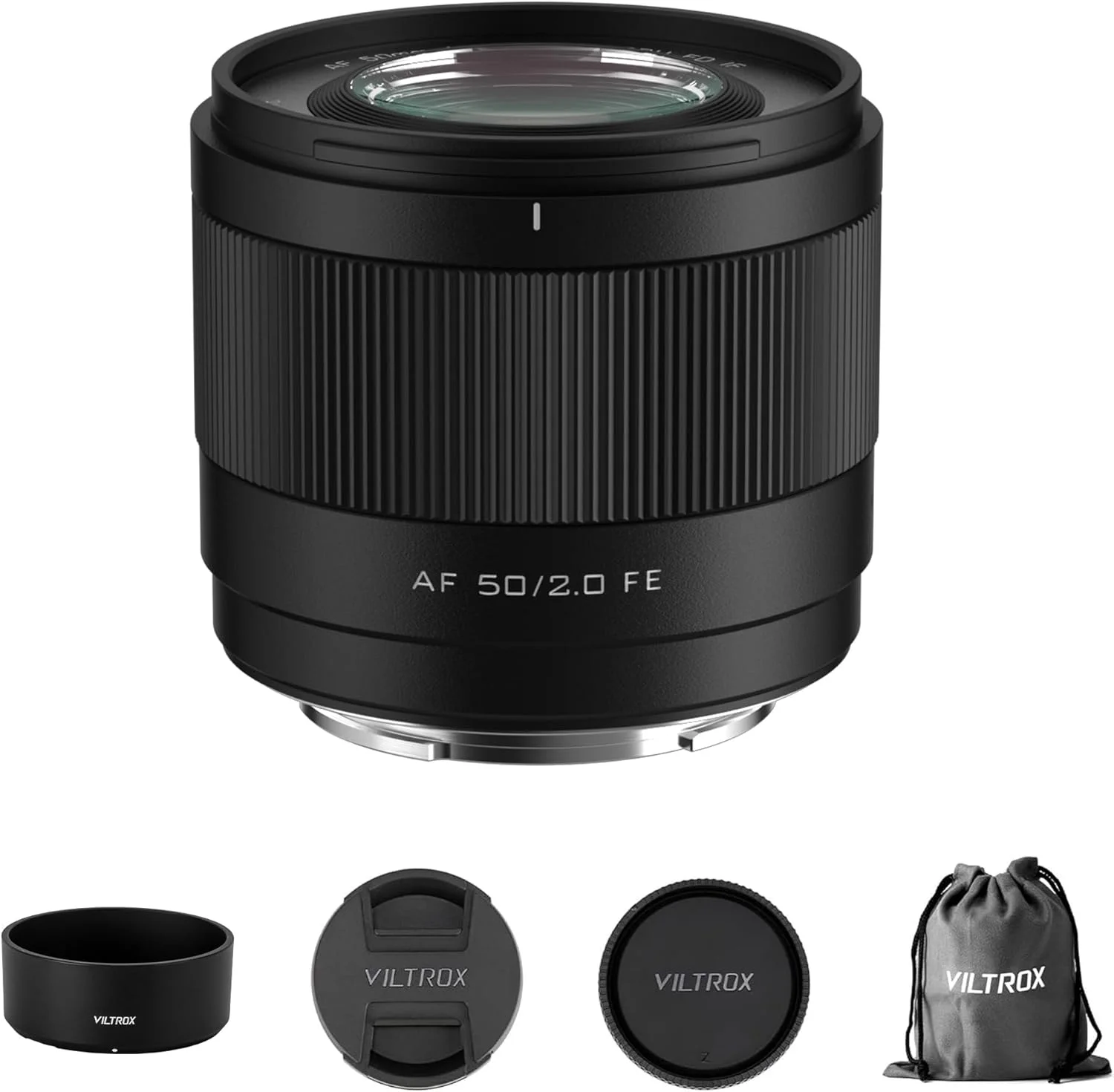 لنز فول فریم 50mm F2.0 ویلتراکس با مانت Sony E، فاصله کانونی ثابت استاندارد با فوکوس خودکار STM، سازگار با سری Sony α7، سری α7R، سری α7S، α1، ZV-E1