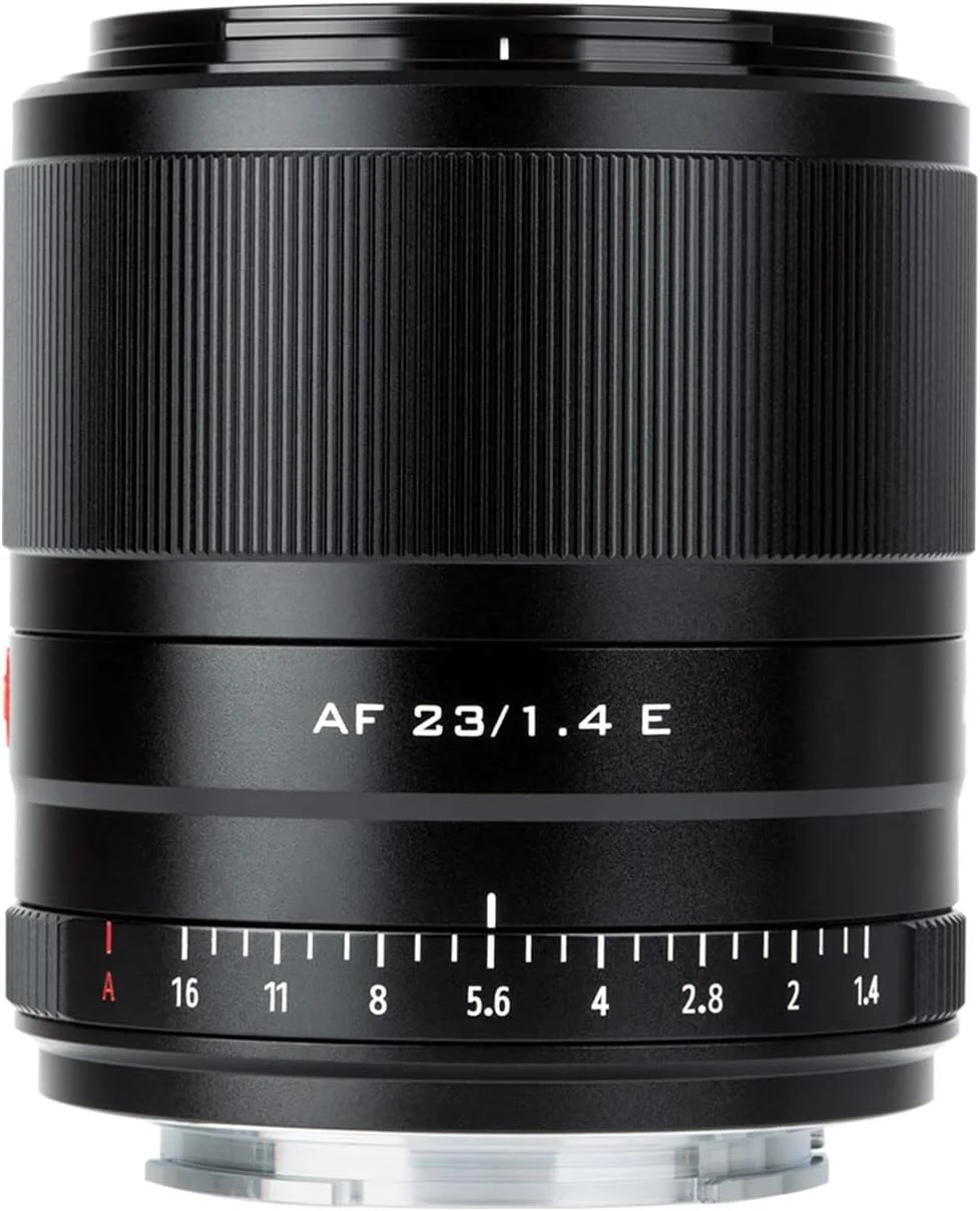 لنز پرایم 23mm F1.4 VILTROX با دهانه بزرگ APS-C و فوکوس خودکار برای دوربین های سونی E مانت A5100 A6100 A6400 A6500 A6600 A7R A7RIV A7RIII A7III A7RII A7S A9II