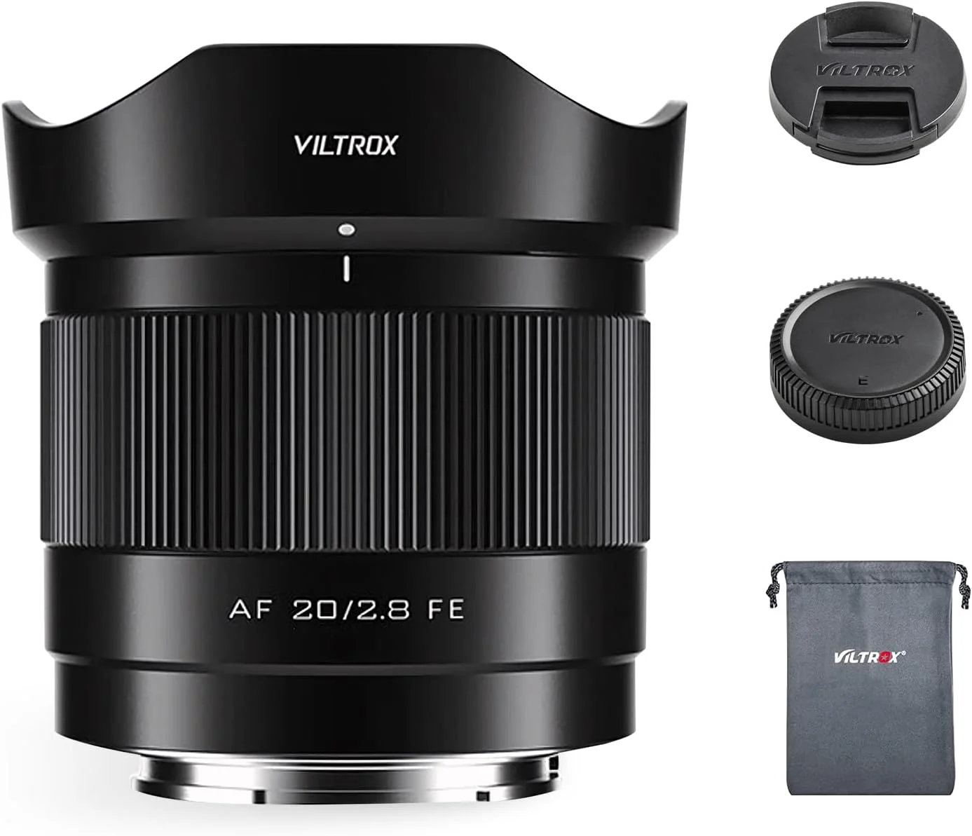 لنز وایتروکس FE 20mm f2.8، فول فریم E-Mount AF - زاویه دید فوق العاده باز برای سونی e Mount a7III, a7IV, a7R, FX30, ZV-E1, a6100, a6400, a6000, a7SII, a7III, a7C, a7II, a7RII, A1