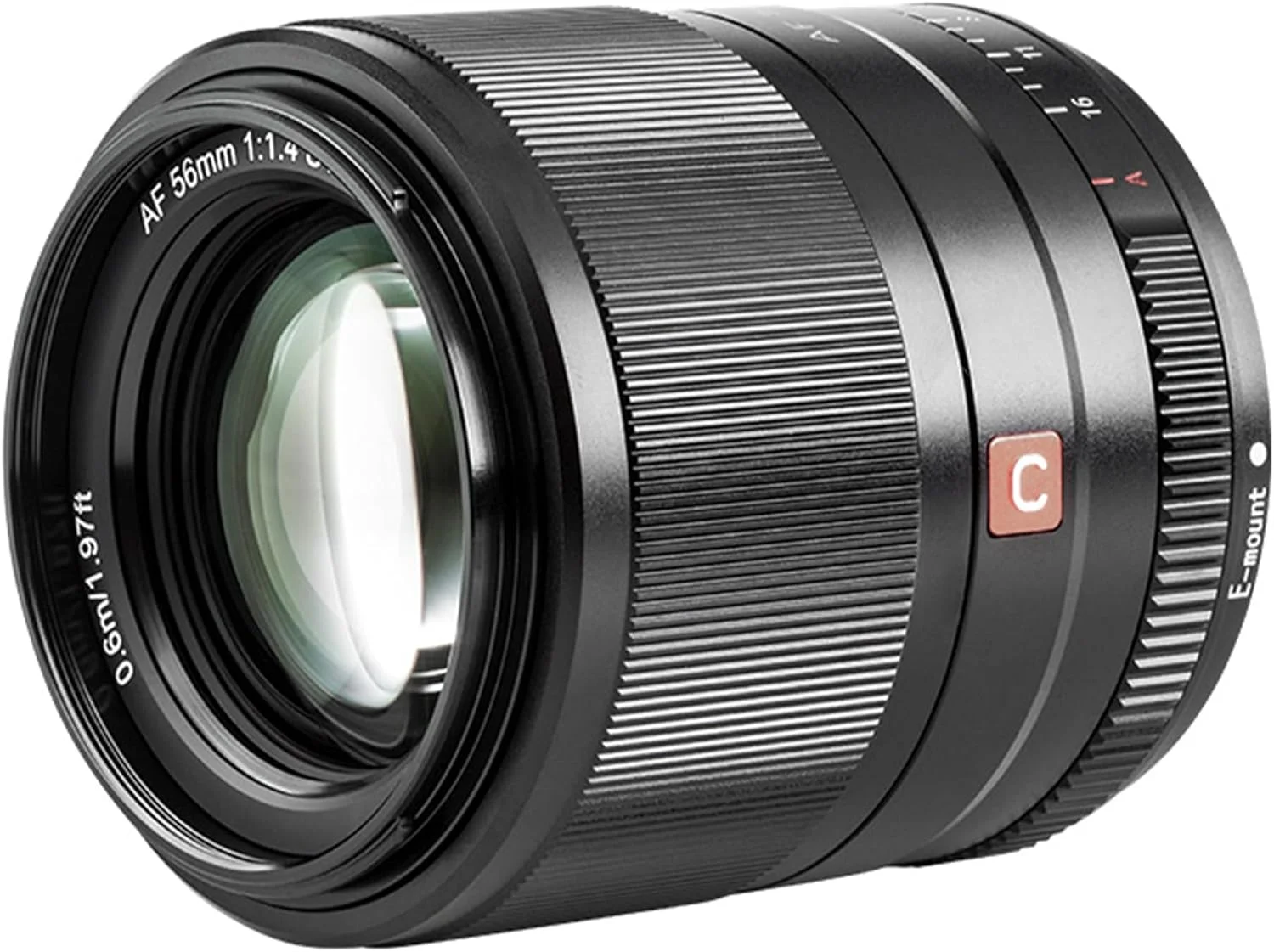 لنز پرایم 56mm f/1.4 VILTROX با فوکوس خودکار APS-C STM سازگار با دوربین های Sony E Mount مدل های A5100 A6000 A6100 A6300 A6400 A6500 A6600 NEX-6 A7S A7C A7 A7RⅢ A7SⅢ A7Ⅲ A7RⅡ A7Ⅱ A7S A7RⅣ A9