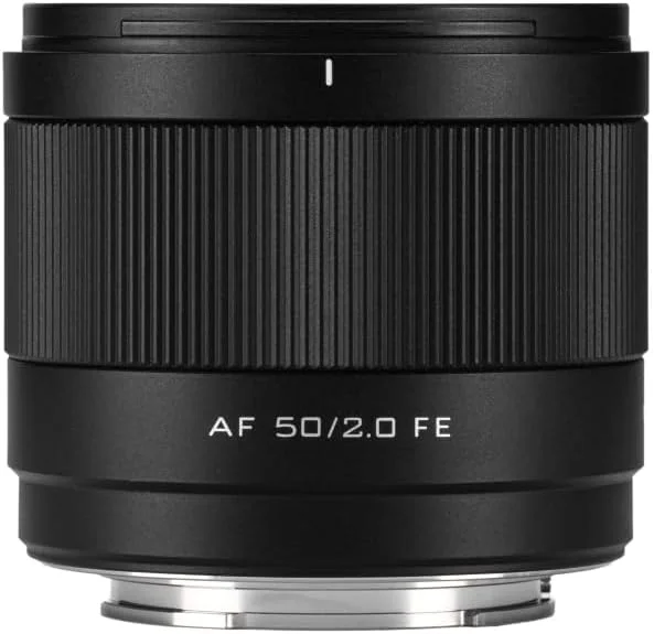 لنز دوربین فول فریم VILTROX 50mm f2.0 FE، لنز 50mm f/2.0 با دهانه E و زاویه دید فوق عریض و فوکوس خودکار برای دوربین های سونی a7CR a7C a7CII a6700 ZV-E100 a6400 a6600 a7III a7IV