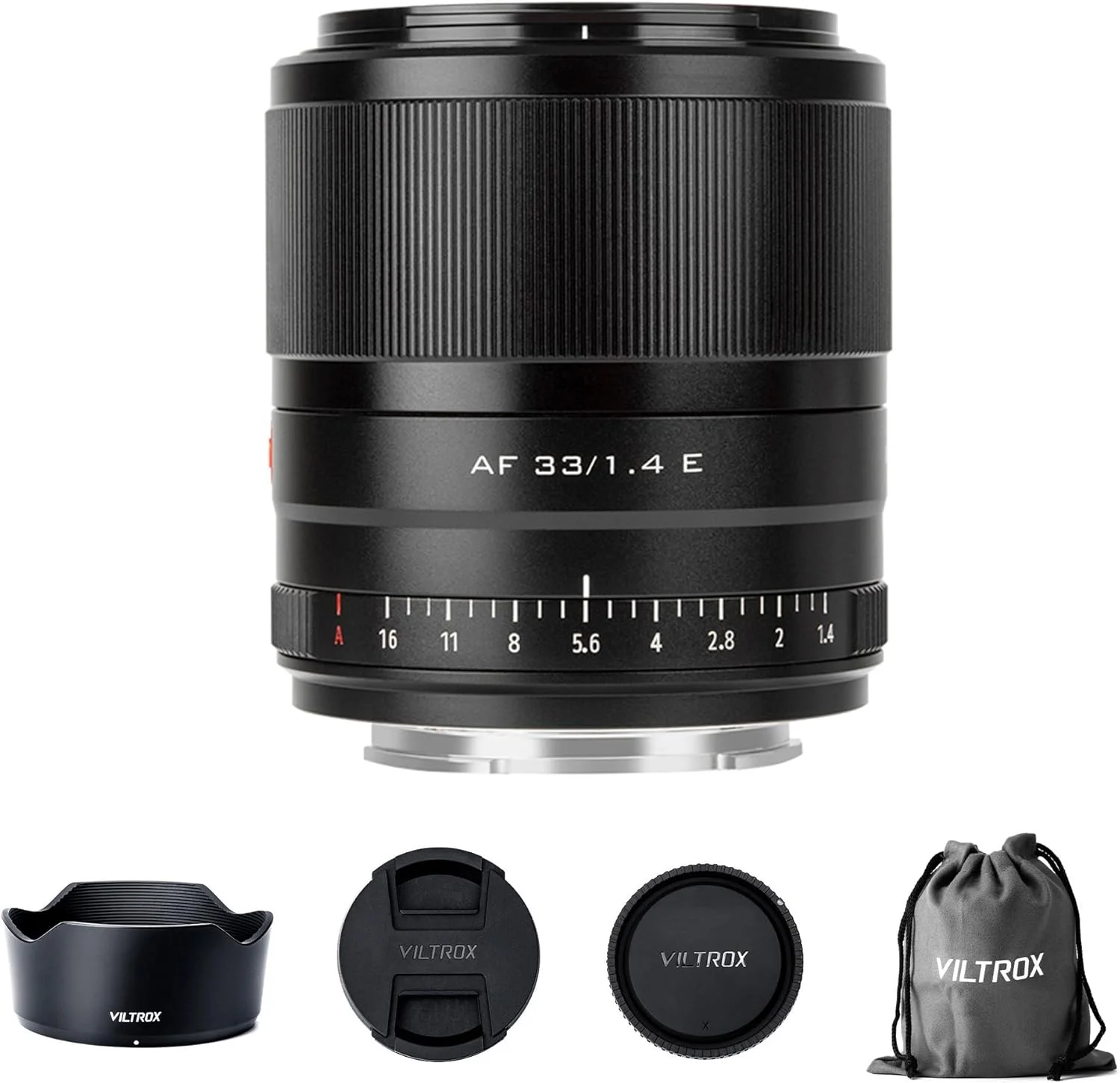 لنز ویلتراکس AF 33mm f/1.4 برای Sony E-Mount، لنز پرایم 33mm F1.4 با فوکوس خودکار APS-C سازگار با دوربین های Sony E-Mount A6500 A6300 A6100 A9 A7RⅣ A7RⅢ A7Ⅲ A7RⅡ A7Ⅱ A7S A7R
